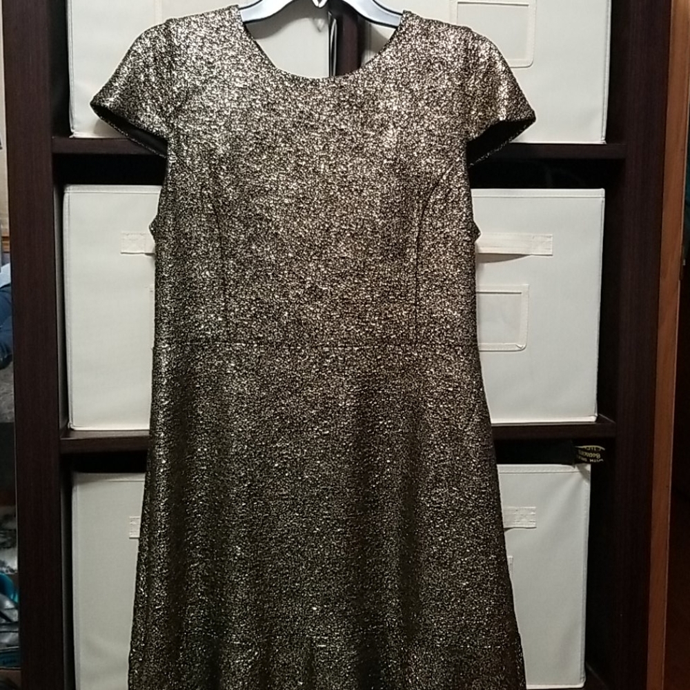 Michael Kors Gold & Black Dress